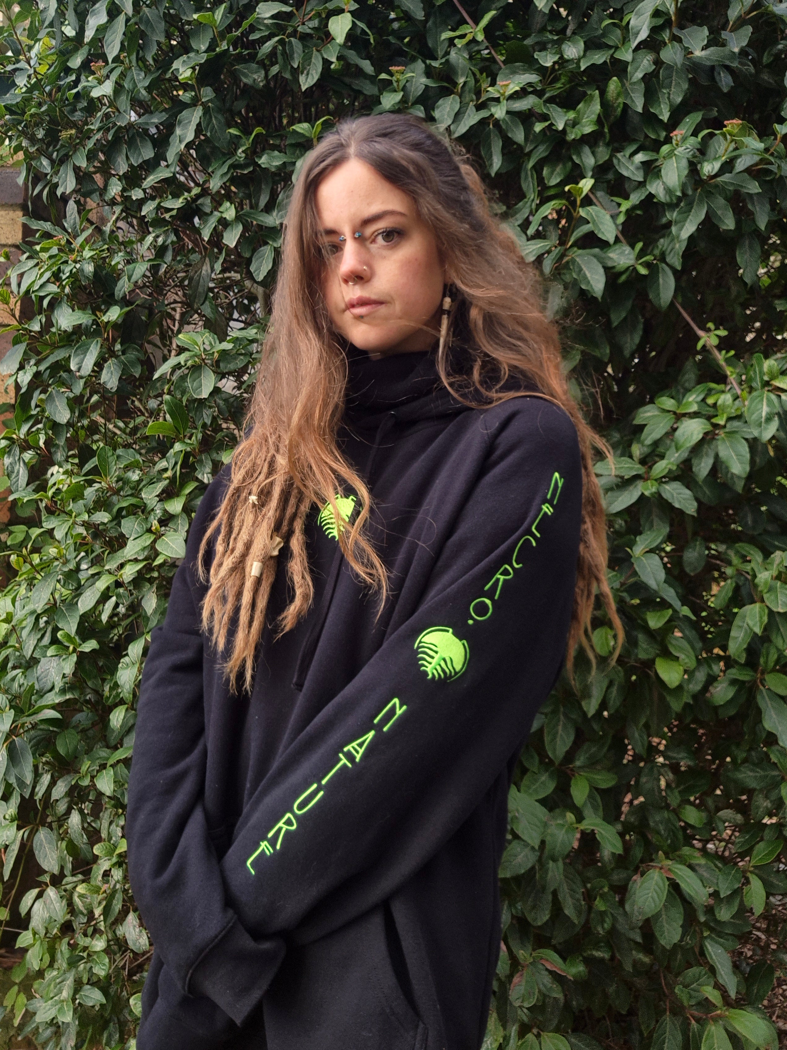 Green Thread Biophilic Hoodie